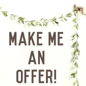 Accepting offers on all items! ✨💛